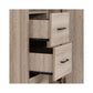 Oliver Range - 1 Door 3 Drawer Open Shelf Wardrobe-Furniture-Seconique-Levines Furniture