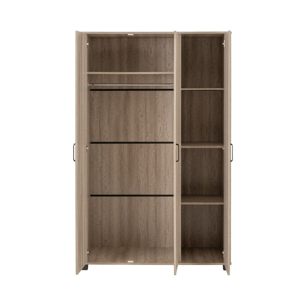 Oliver Range - 3 Door Wardrobe-Furniture-Seconique-Levines Furniture