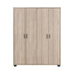 Oliver Range - 4 Door Wardrobe-Furniture-Seconique-Levines Furniture