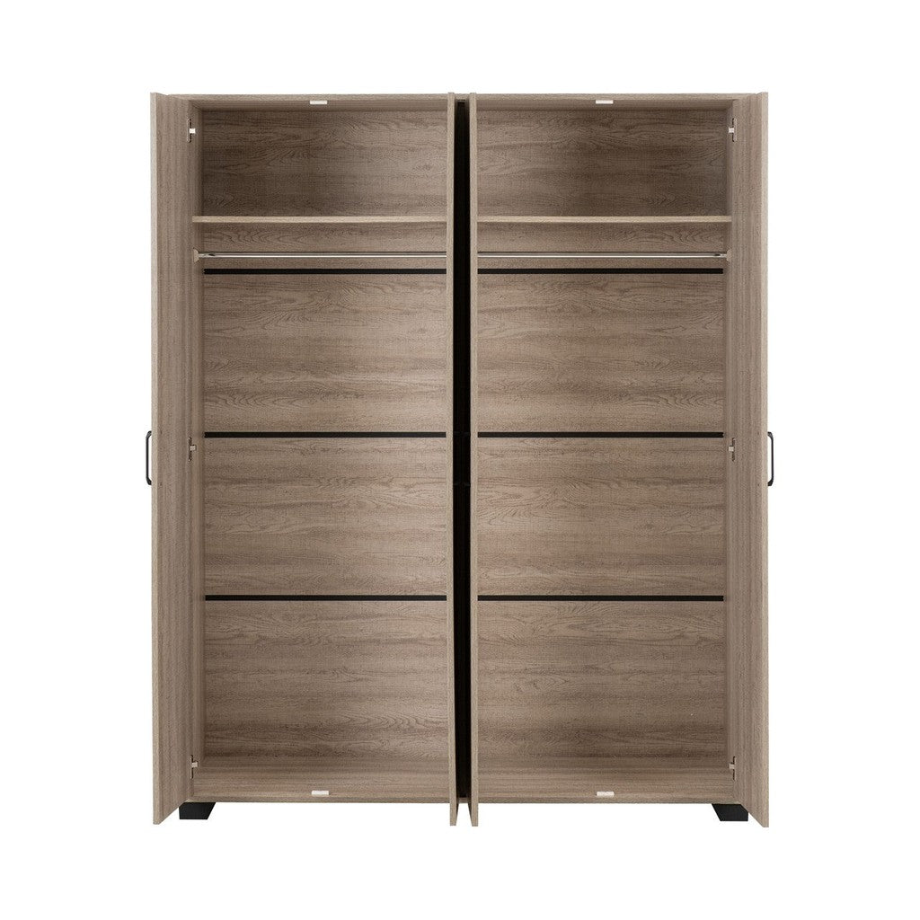 Oliver Range - 4 Door Wardrobe-Furniture-Seconique-Levines Furniture