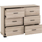 Oliver Range - 6 Drawer Chest-Furniture-Seconique-Levines Furniture