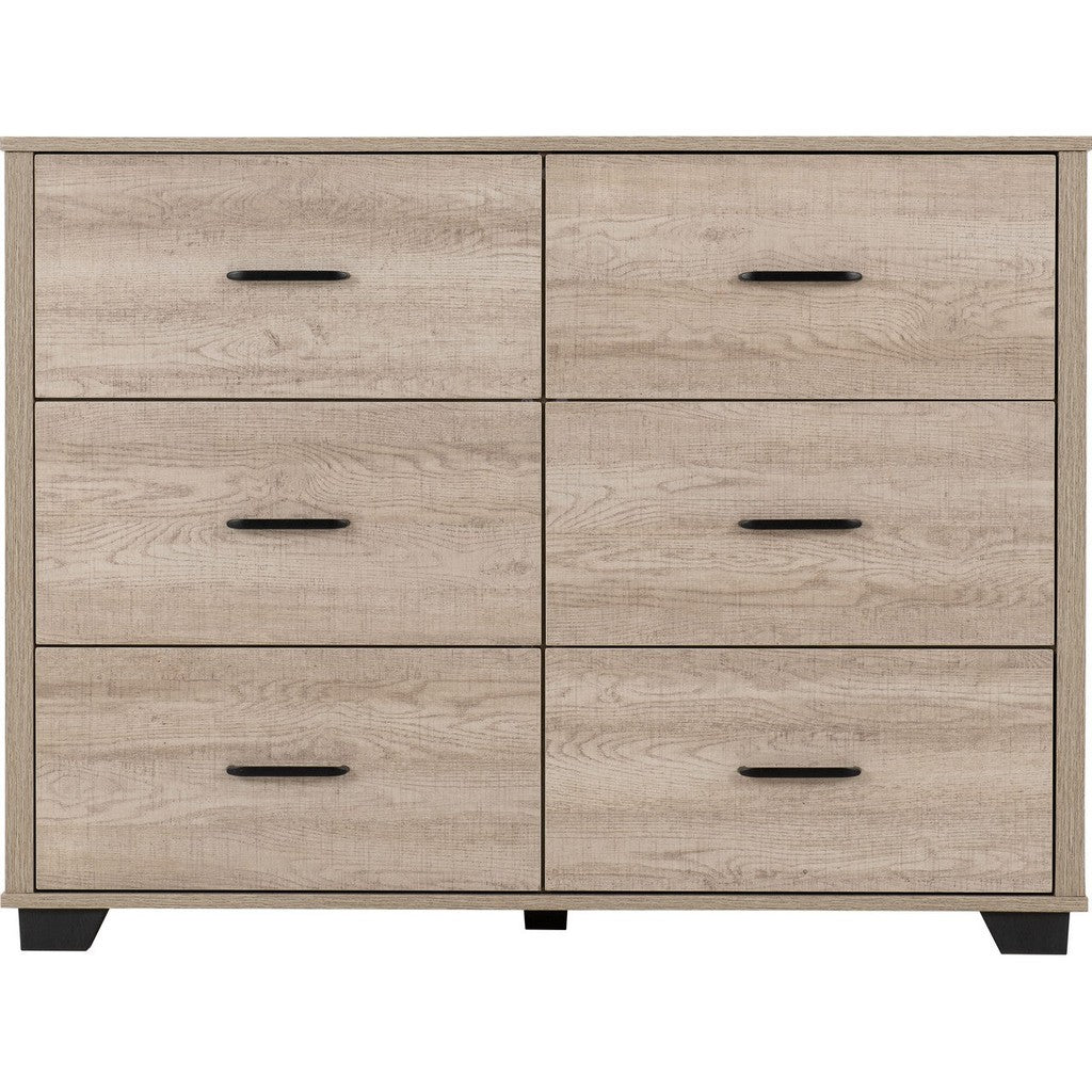 Oliver Range - 6 Drawer Chest-Furniture-Seconique-Levines Furniture