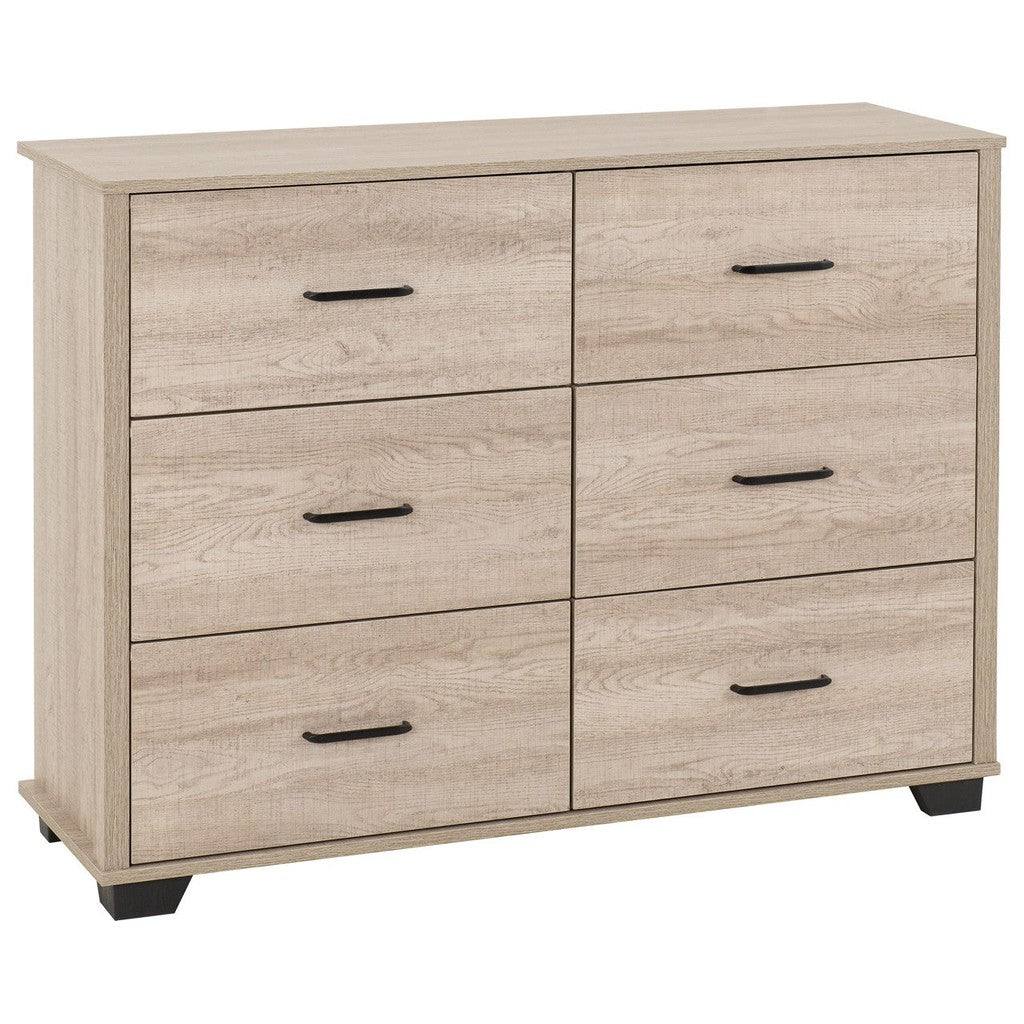 Oliver Range - 6 Drawer Chest-Furniture-Seconique-Levines Furniture