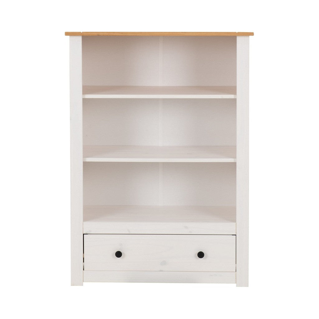 Panama Range - 1 Drawer Bookcase-Furniture-Seconique-Levines Furniture