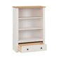 Panama Range - 1 Drawer Bookcase-Furniture-Seconique-Levines Furniture