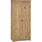 Panama 2 Door Wardrobe-Furniture-Seconique-Natural Wax-Levines Furniture