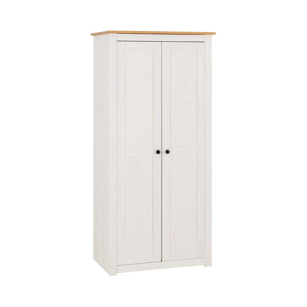 Panama Range - 2 Door Wardrobe-Furniture-Seconique-Levines Furniture