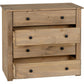 Panama 4 Drawer Chest-Furniture-Seconique-White / Natural Wax-Levines Furniture