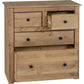 Panama Chest of Drawers-Furniture-Seconique-Natural Wax-Levines Furniture