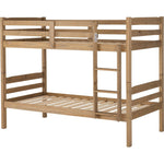 Panama Single Bunk Bed-Furniture-Seconique-White-Levines Furniture