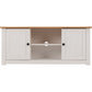 Panama Range - 2 Door 1 Shelf Flat Screen TV Unit-Furniture-Seconique-Levines Furniture