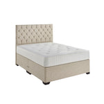 Pearl Kingsize Divan Bed-Furniture-Dreamland-No Storage-Charcoal-Levines Furniture