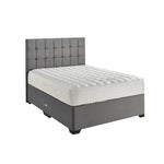 Pocket Ice Double Divan Bed-Furniture-Dreamland-No Storage-Charcoal-Levines Furniture