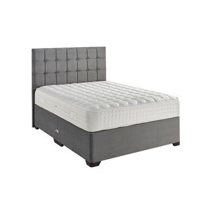 Pocket Ice Kingsize Divan Bed-Furniture-Dreamland-No Storage-Charcoal-Levines Furniture