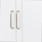 Portland 2 Door Wardrobe-Furniture-Seconique-Grey / Oak Effect-Levines Furniture