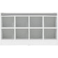 Portland Shoe Bench-Furniture-Seconique-Grey / Oak Effect-Levines Furniture