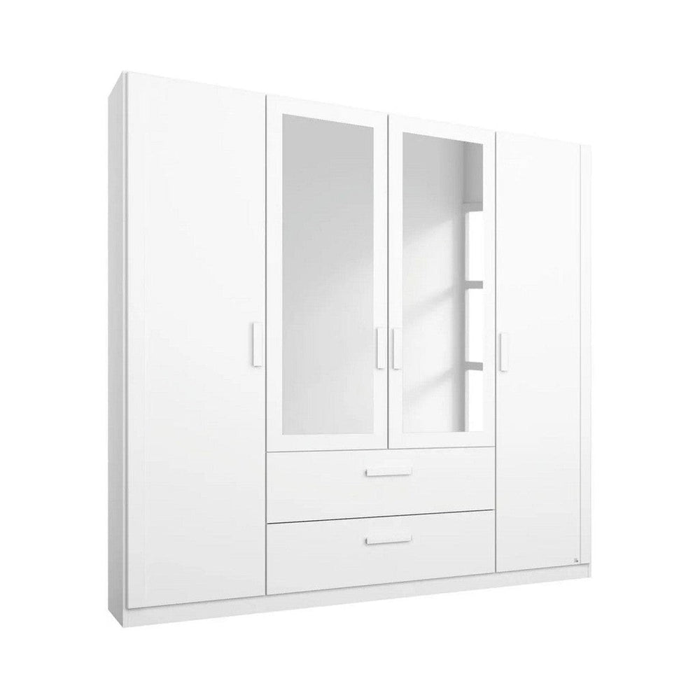 Rauch Rivera Range - Wardrobe Unit 1 Door-Furniture-Rauch-White-1 Door-Levines Furniture