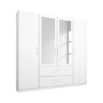 Rauch Rivera Range - Wardrobe Unit 1 Door-Furniture-Rauch-White-1 Door-Levines Furniture
