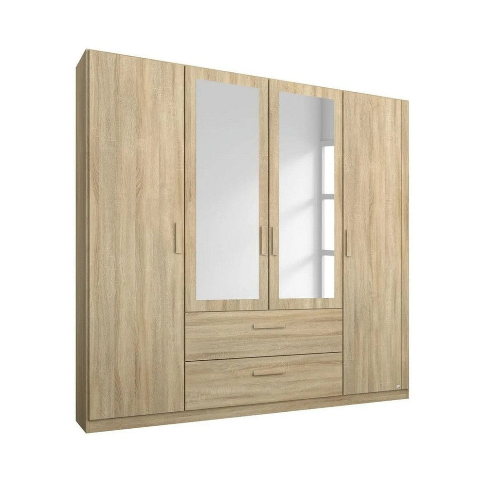 Rauch Rivera Range - Wardrobe Unit 1 Door-Furniture-Rauch-White-1 Door-Levines Furniture