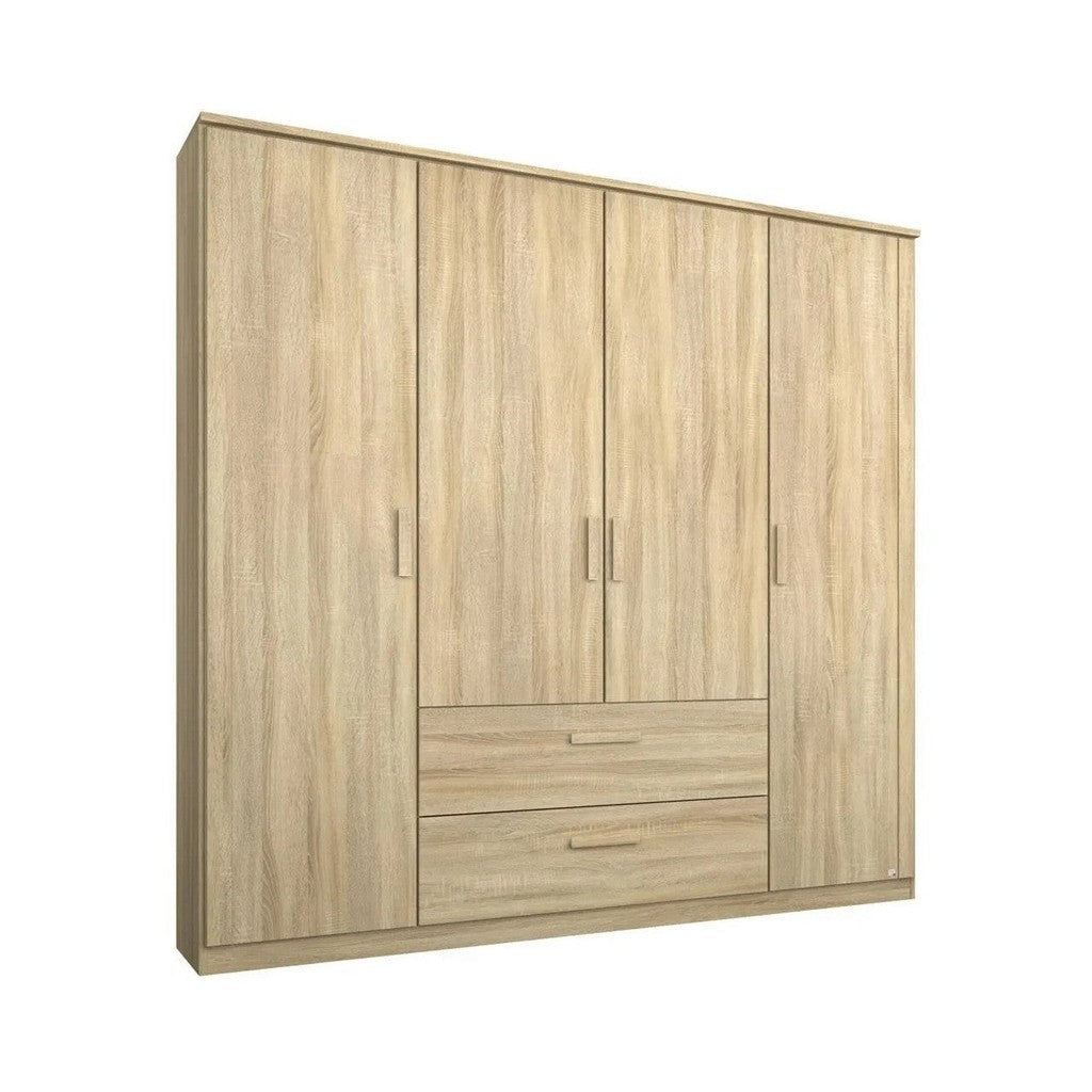 Rauch Rivera Range - Wardrobe Unit 2 Door-Furniture-Rauch-White-2 Door-No Drawers-Levines Furniture
