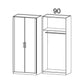 Rauch Rivera Range - Wardrobe Unit 2 Door-Furniture-Rauch-White-2 Door-No Drawers-Levines Furniture
