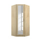 Rauch Rivera Range - Corner Wardrobe-Furniture-Rauch-Sonoma Oak-1 Door Mirrored-Levines Furniture