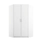 Rauch Rivera Range - Corner Wardrobe-Furniture-Rauch-White-2 Doors-Levines Furniture