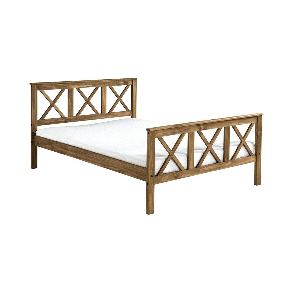 Salvador Double Bedframe-Furniture-Seconique-Levines Furniture