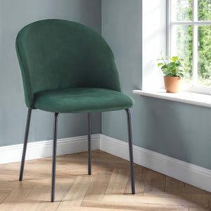 Boston Chair (Box of 4) - EMERALD GREEN VELVET