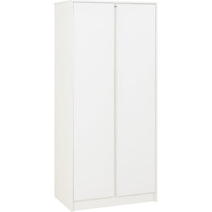 Malvern 2 Door Wardrobe - WHITE