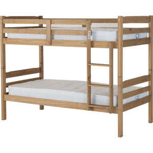 Panama 3' Bunk Bed - NATURAL WAX
