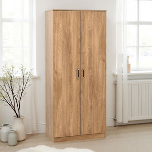 Dakota 2 Door Wardrobe - OAK EFFECT
