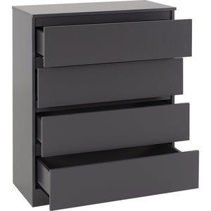 Malvern 2 Door Wardrobe Bedroom Set - GREY