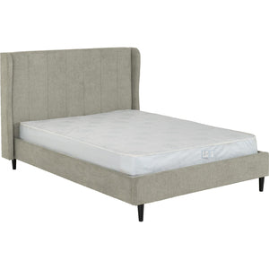 Amelia 4'6" Bed - DARK GREY FABRIC