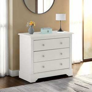 Stratford 3 Drawer Chest - WHITE
