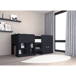 Orlando Low Sleeper Bed - DARK GREY