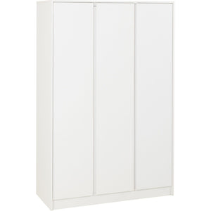 Malvern 3 Door Wardrobe - WHITE