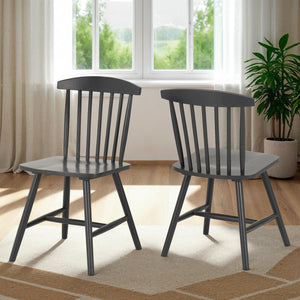 Emery Chair (Box of 2) - DARK GREY