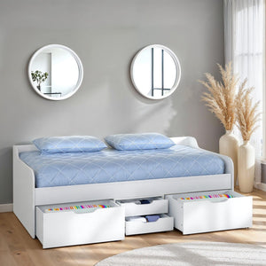 Dante Day Bed - WHITE