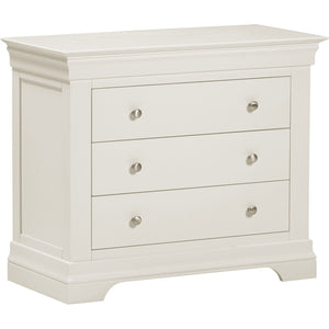 Bordeaux 3 Drawer Chest - IVORY