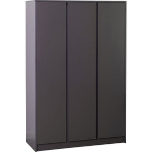 Malvern 3 Door Wardrobe - GREY