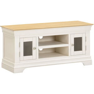 Bordeaux Small TV Stand - IVORY/OAK