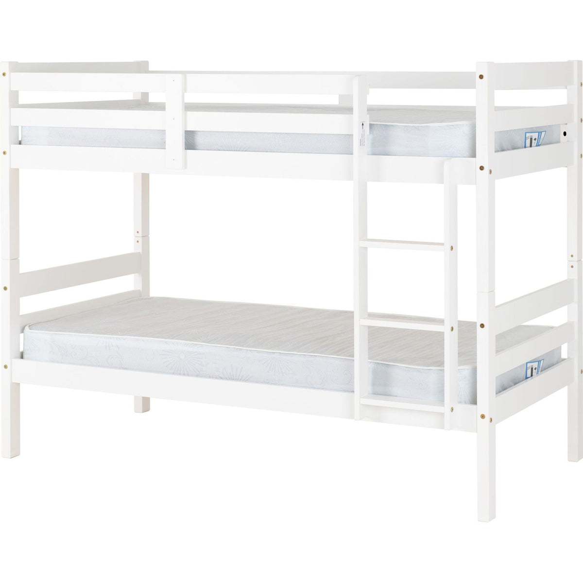 Panama 3' Bunk Bed - WHITE