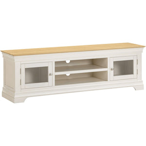Bordeaux TV Stand - IVORY/OAK