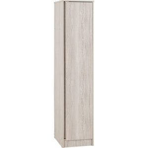 Malvern 1 Door Wardrobe - URBAN SNOW