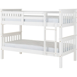 Neptune 3' Bunk Bed - WHITE