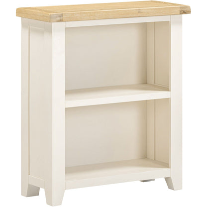 Windsor Low Bookcase - IVORY/OAK
