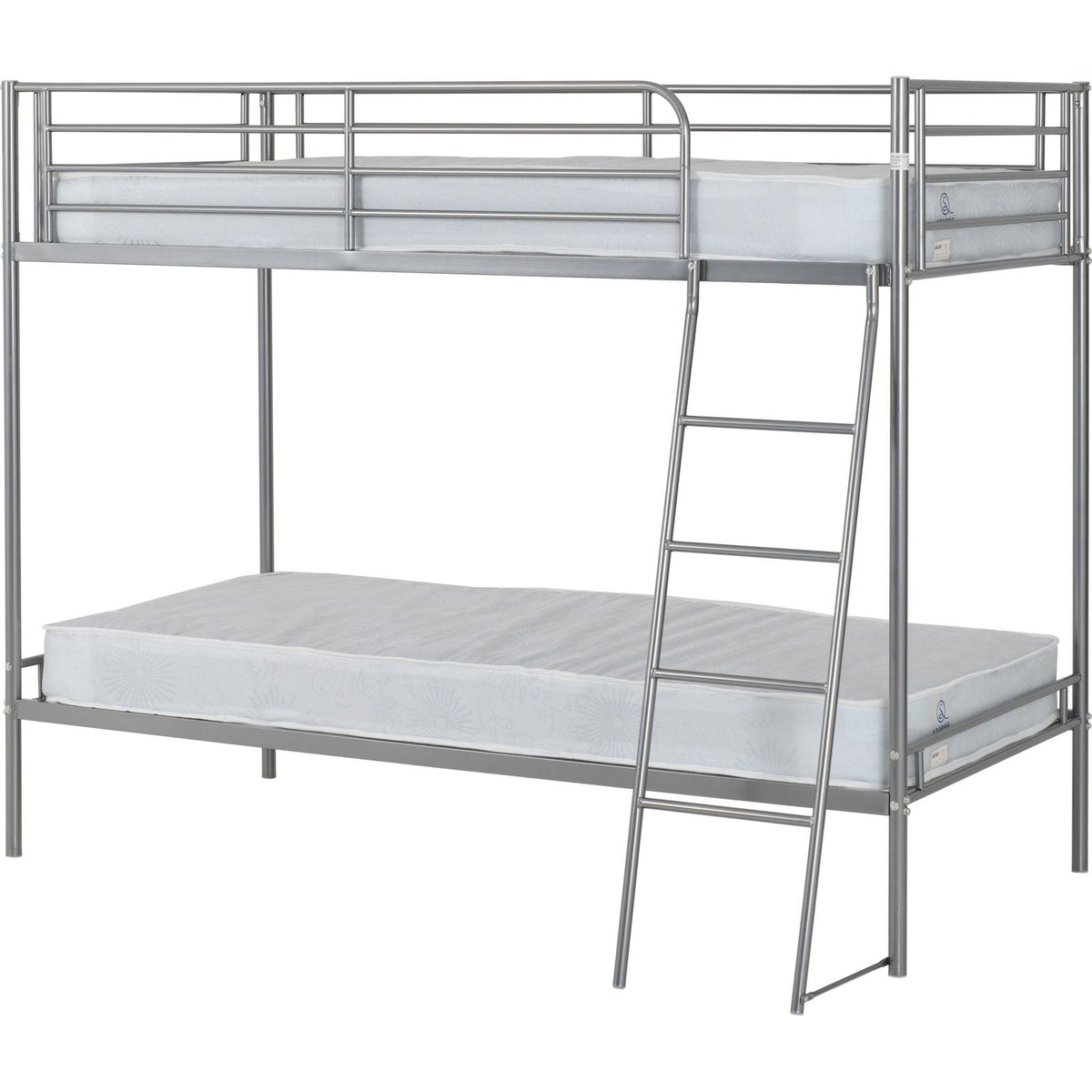 Brandon 3' Bunk Bed - SILVER