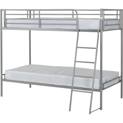Brandon 3' Bunk Bed - SILVER