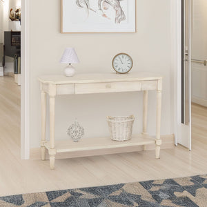 Chantilly Console Table - ANTIQUE CREAM